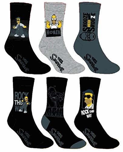 Social Simpsons - Calcetines para hombre modelo Photo según arrivage