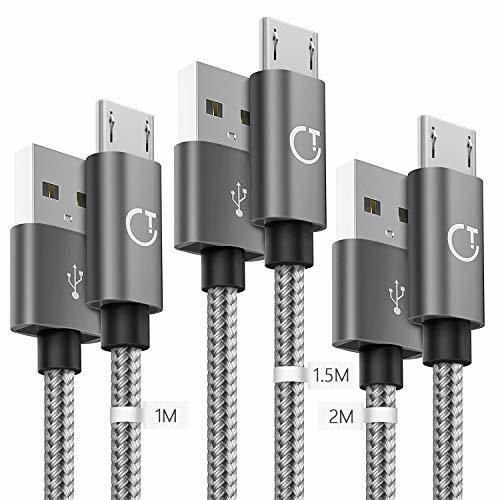 Gritin Cable Micro USB 3 Pack-1M/1.5M/2M