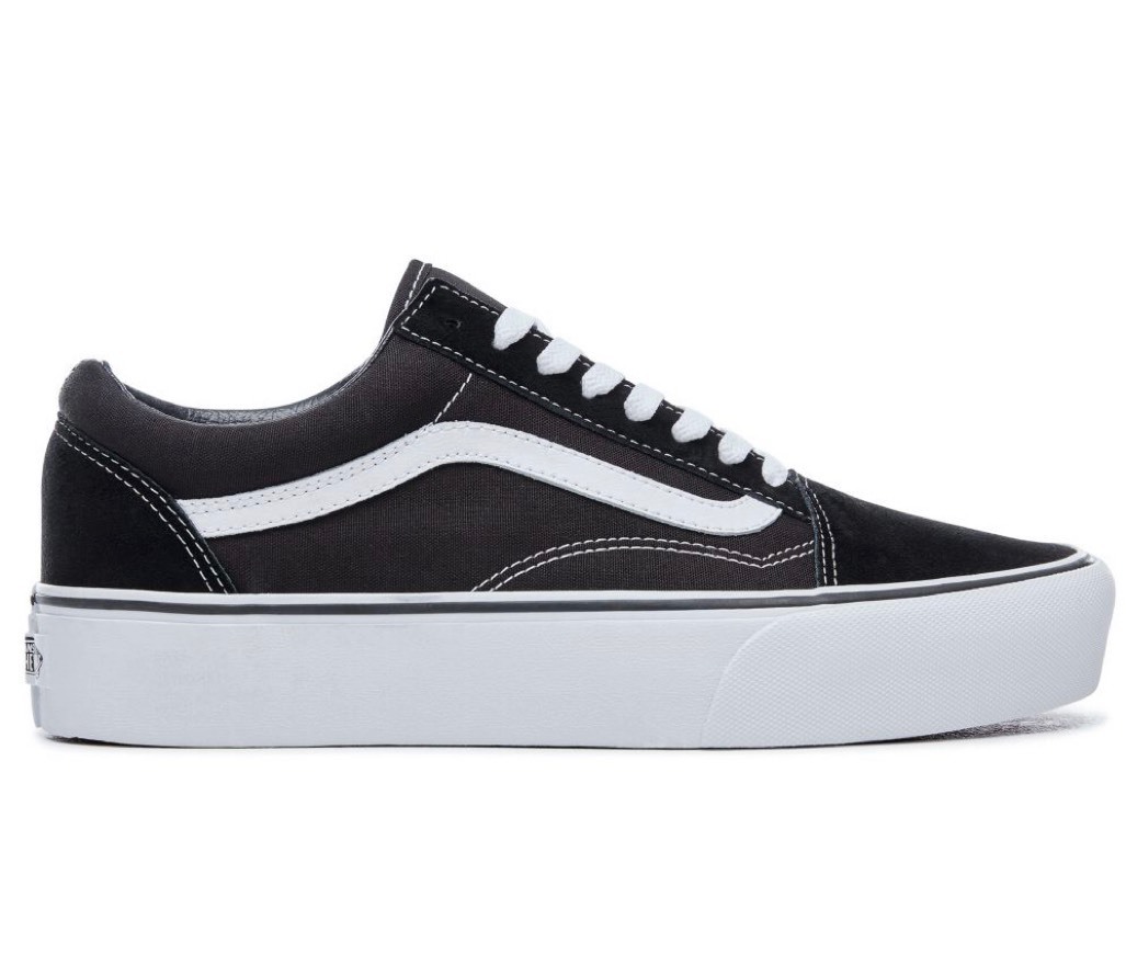 Moda Vans old skool platform