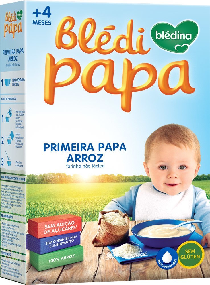 Producto Primeira papa de arroz