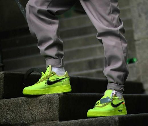 Nike Air Force 1 Low Off-White Volt





