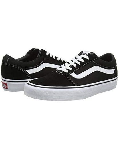 Vans Ward Canvas, Zapatillas Hombre, Negro