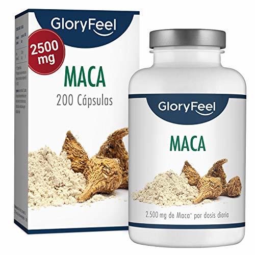 Social GloryFeel® Extracto de Maca Andina - 2500mg Maca - Altamente concentrada 10