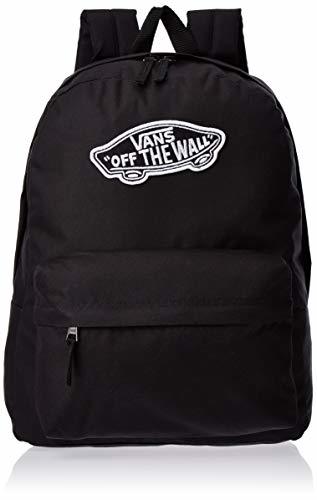 Social Vans Realm Backpack Mochila Tipo Casual, 42 cm, 22 Liters, Negro