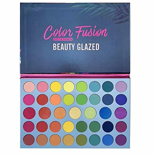 Social Beauty Glazed Paleta de polvo de sombra de ojos de 39 colores