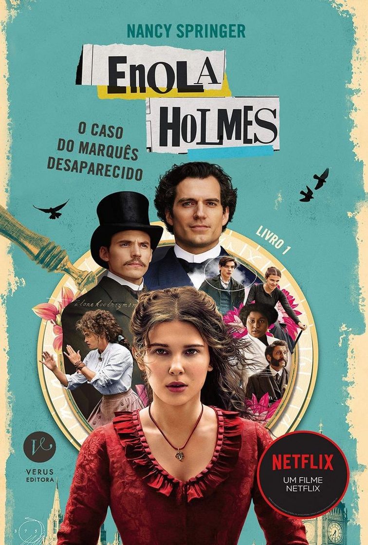 Libros Enola Holmes: O caso do marquês desaparecido