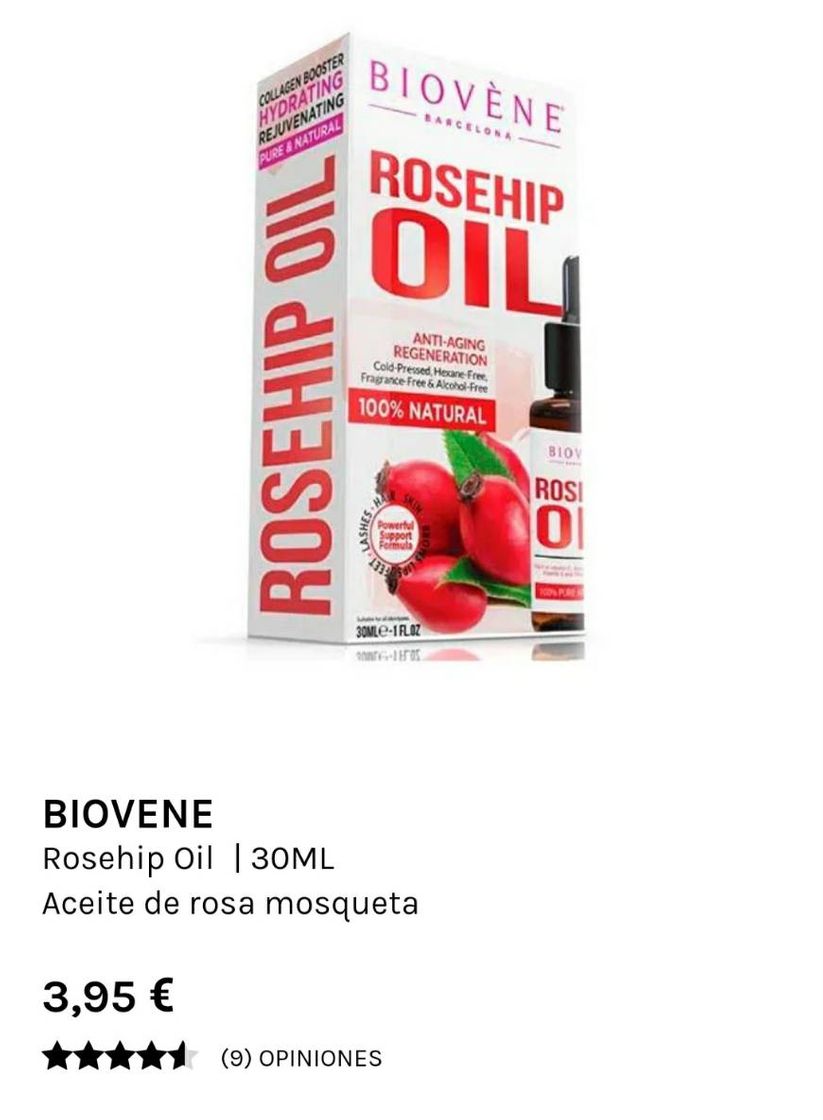 Social Aceite rosa mosqueta BIOVENE 