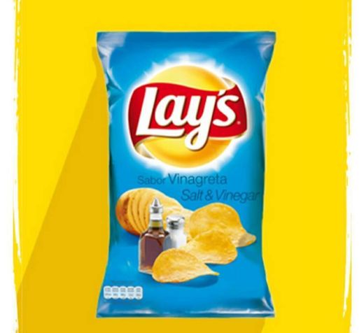 Lays vinagre e sal 