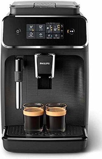 Philips Serie 2200 EP2220/10 - Cafetera super automática con espumador de leche