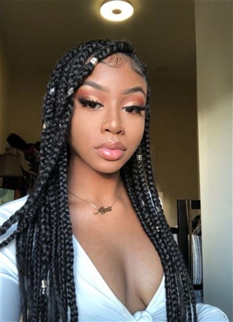 Moda Tranças box braids 