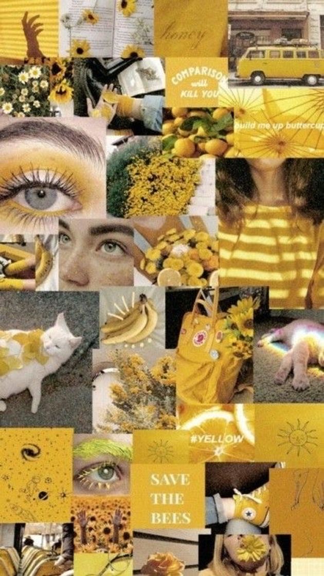 Moda Wallpaper amarelo ✨