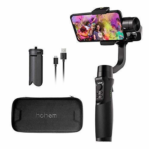 Hohem Smartphone Gimbal Stabilizer, iSteady Mobile Plus teléfono de Mano Flexible de