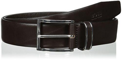 BOSS Froppin Leather Belt in Brown
