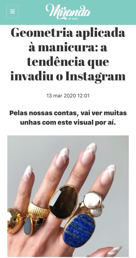 Fashion Tendência Unhas