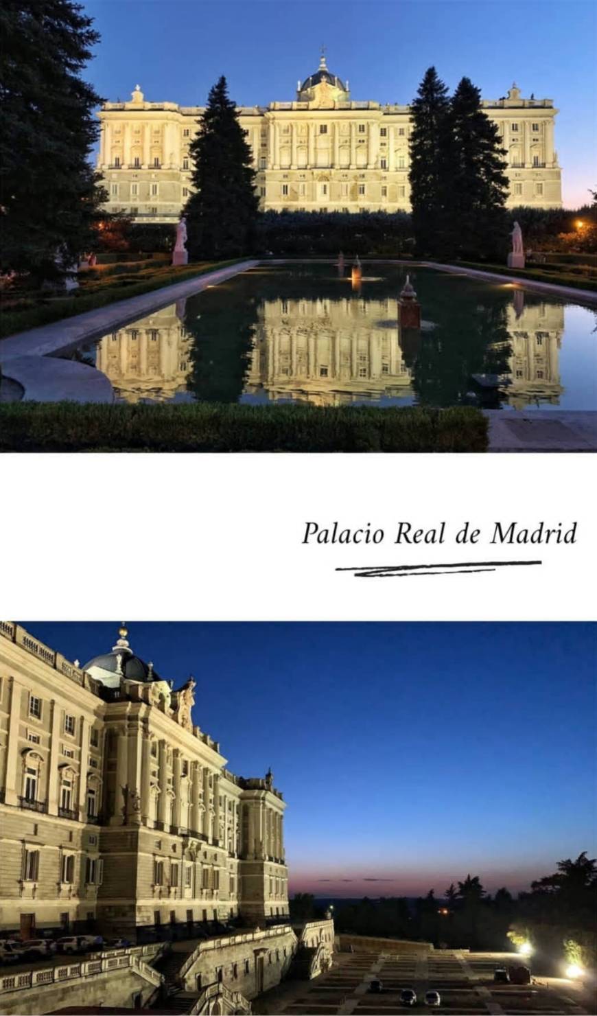 Lugar Palacio Real de Madrid