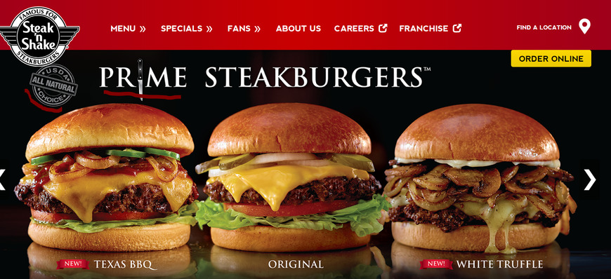 Steaknshake hamburger