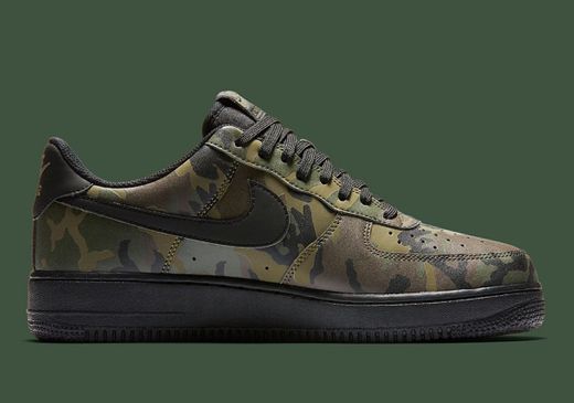 Nike Air Force 1 Low Reflective Camo Will Release On Black