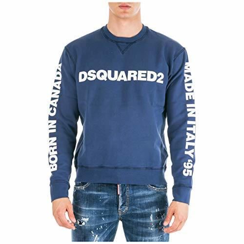 Dsquared2 Hombre Sudaderas BLU L