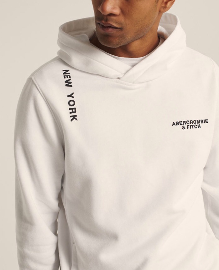 Product The A&F Logo Perfect Popover Hoodie