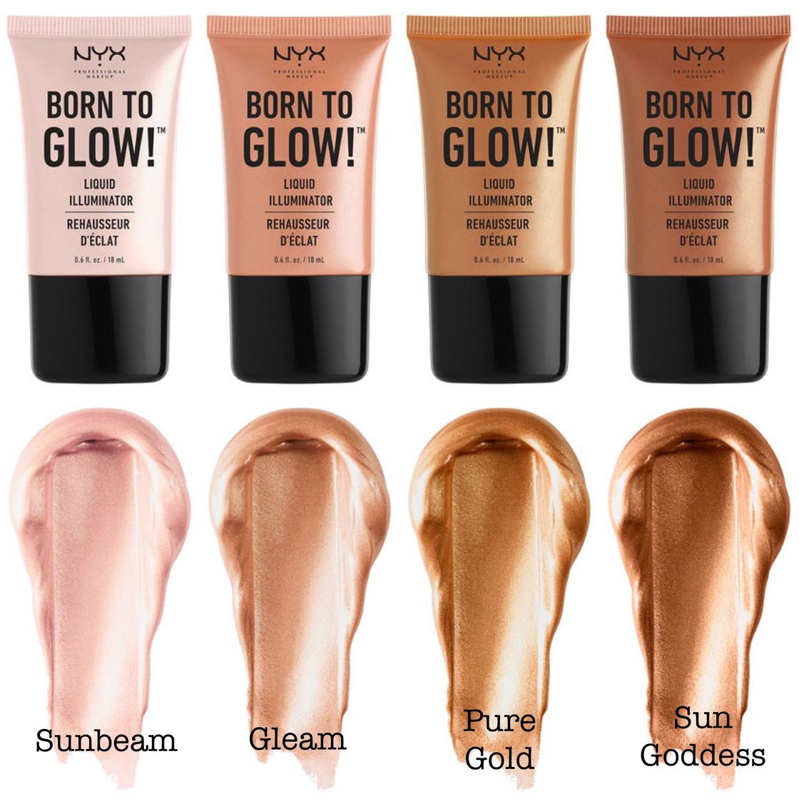 Moda NYX Professional Makeup Born To Glow