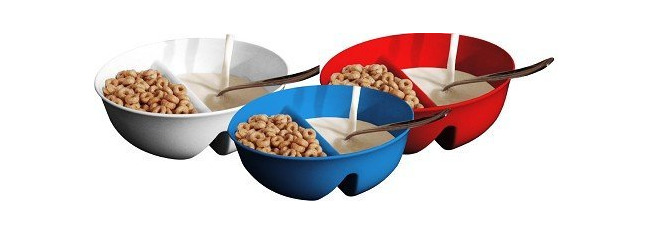 Elemento de la categoría hogar 3 pack! Just Crunch Anti-Soggy Bowl! For Cereal/Milk