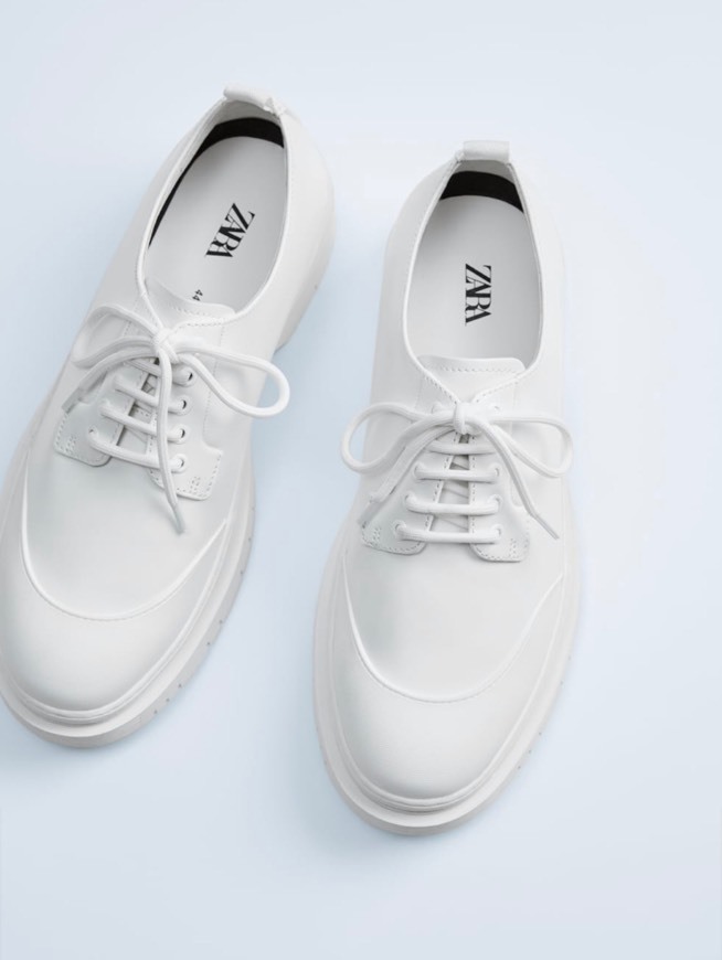 Social Sapato com volume branco 