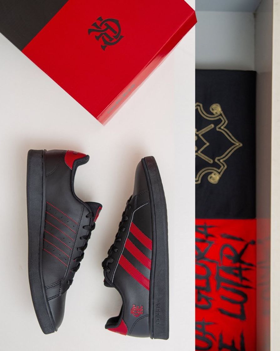 Product TÊNIS GRAND COURT FLAMENGO - Preto adidas