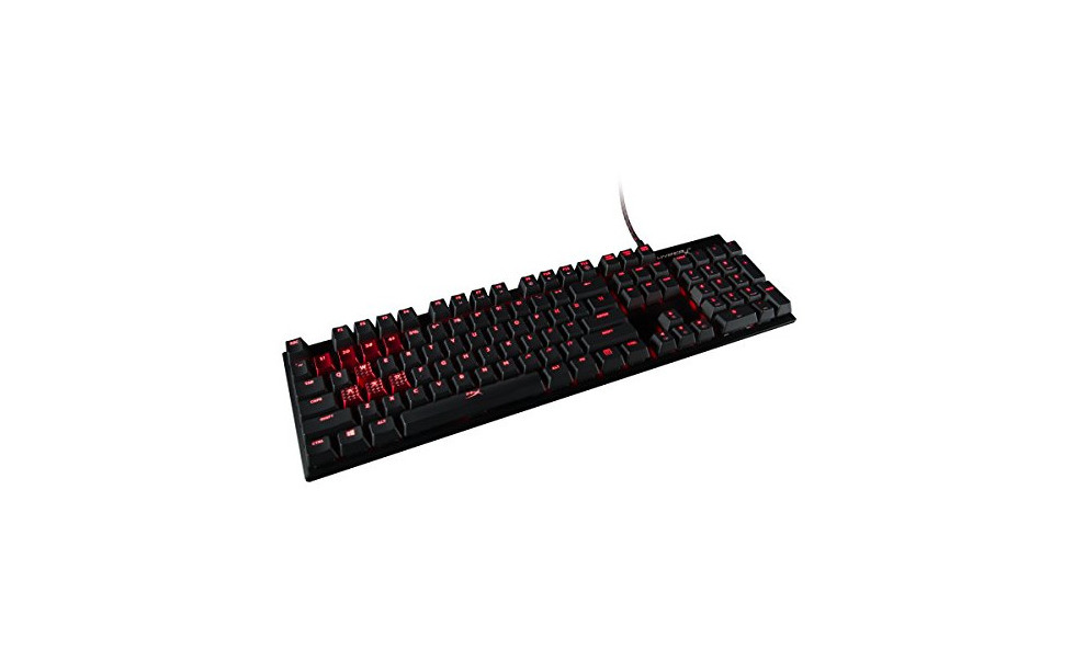 Electrónica HyperX Alloy FPS USB QWERTY Inglés de EE. UU. Negro - Teclado