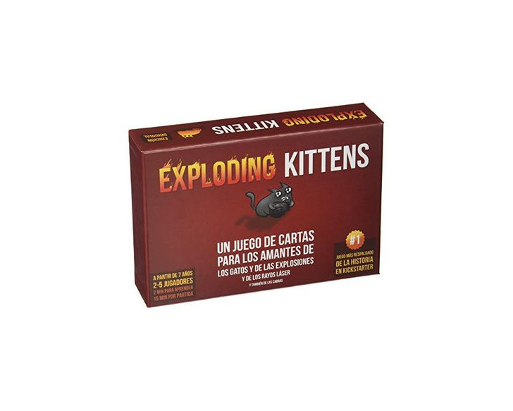 Social Exploding Kittens- Juego de Cartas