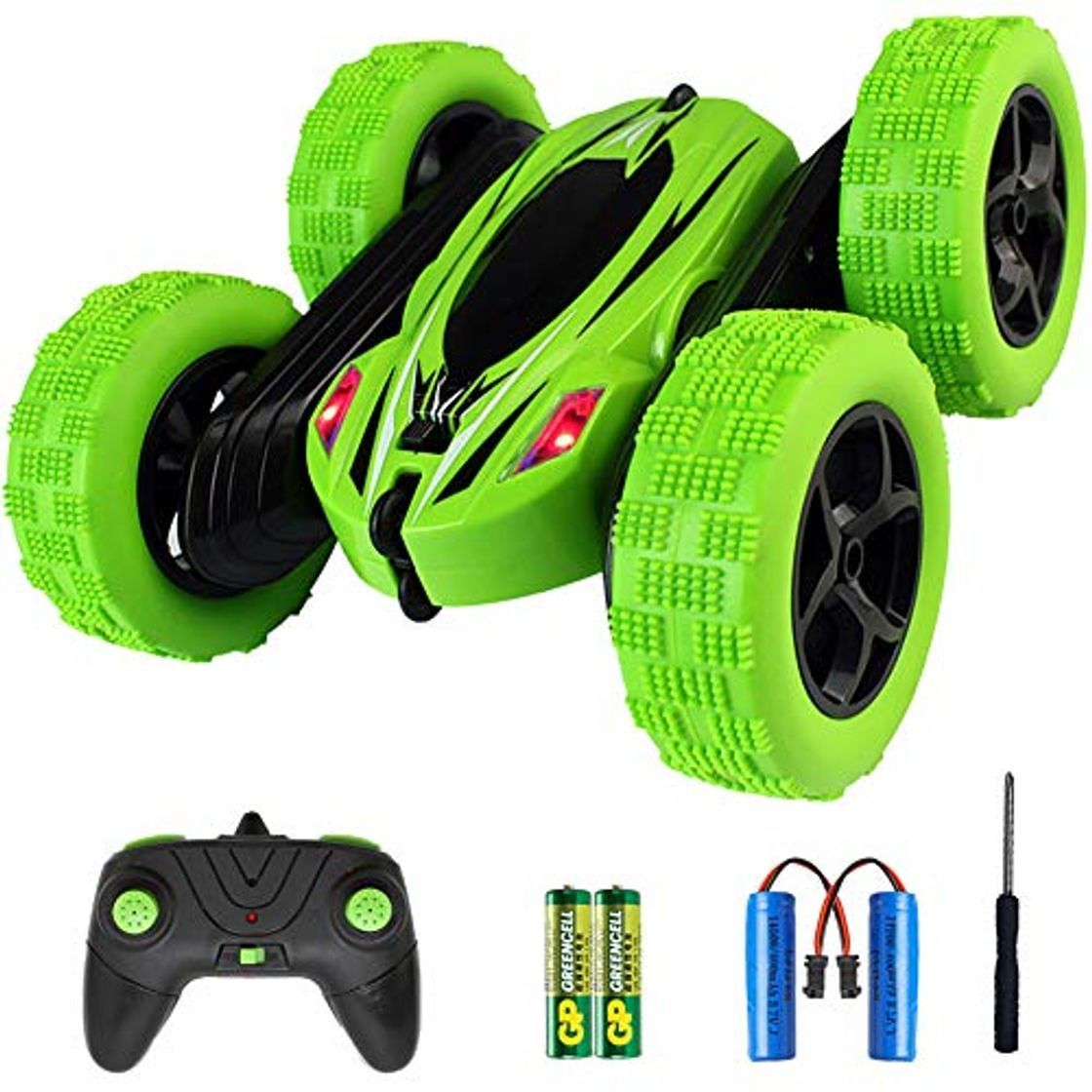 Producto Stunt Coche Teledirigido Anfibio Coche de Control Remoto 2.4GHz Stunt RC Juguetes