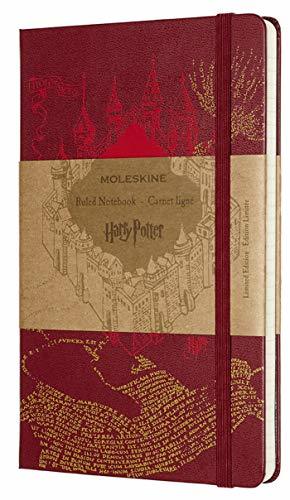 Libro Moleskine Harry Potter de Edición Limitada, Cuaderno de Rayas con Gráficos y