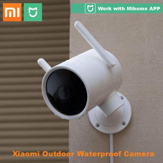 Xiaomi inteligente câmera ao ar livre à prova d’àgua! 