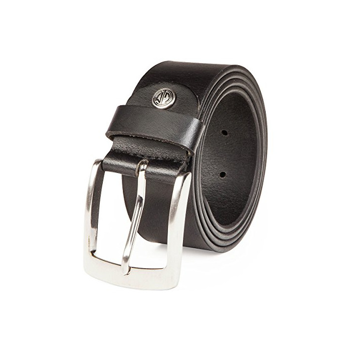 Lindenmann- Cinturón de cuero para hombre, xxl, negro, 393, tamaño/tamaño