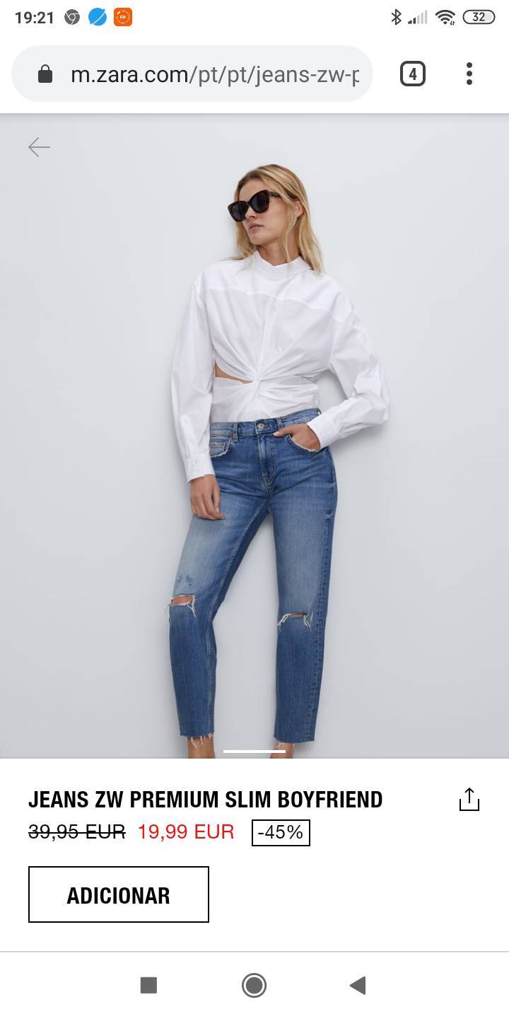 Fashion Calça jeans zara