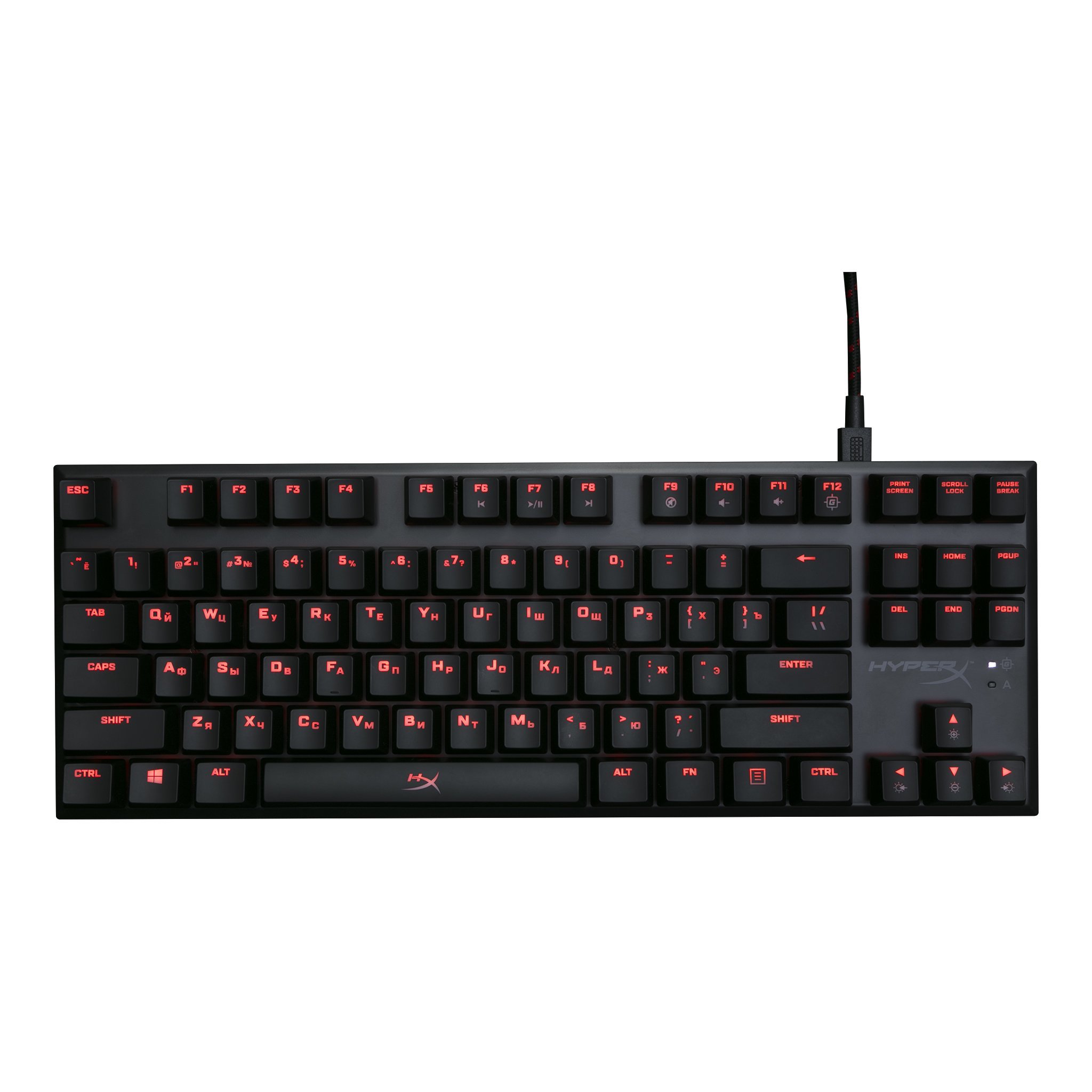 Moda Teclado Mecânico HyperX Alloy FPS Pro US Cherry MX Blue.