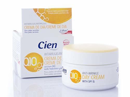 Belleza Crema Cien Q10 Antiarrugas con Vitamina E y Filtro UV 50 ml