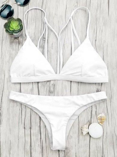 ZAFUL White Bikini 