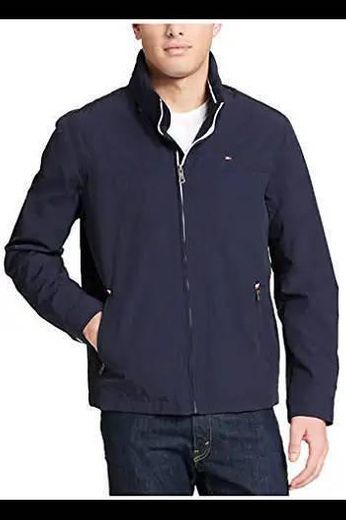 Moda Tommy Hilfiger mens taslan nylon jacket