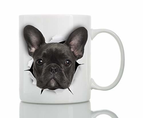 Producto Winston & Bear Taza de Bulldog Francés Negro