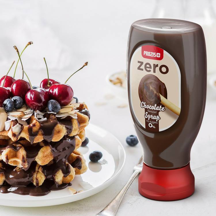 Productos Prozis zero chocolate syrup