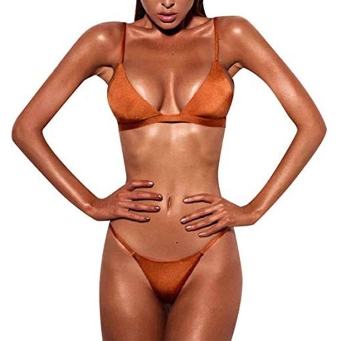 Social Bañador Mujer 2019 Tops de Bikini Trajes de Baño Tanga Triángulo Suave Acolchado Tops y Braguitas Conjuntos Bikinis Bañador Brasileño