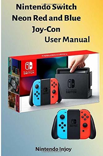 Libro Switch Neon Red and Blue JoyCon by Nin tendo User's Manual