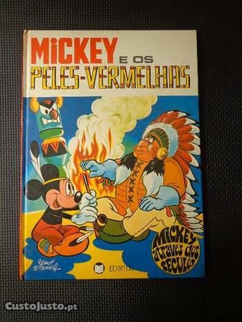 Livro Banda Desenhada Mickey e os Peles Vermelhas - Livros, Lisboa