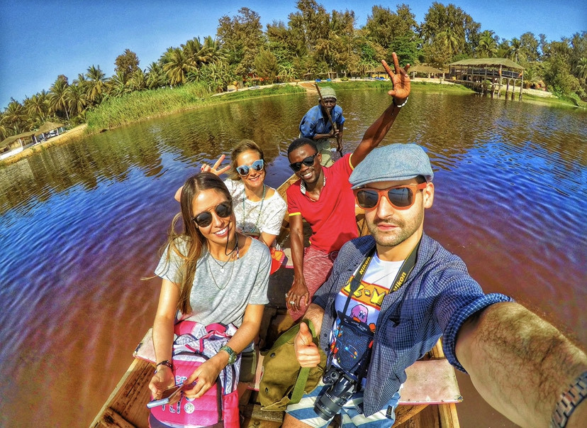 Place The Pink Lake Senegal