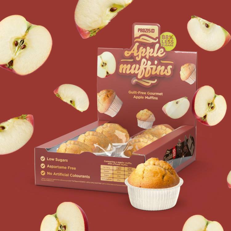 Moda Muffins de maçã 