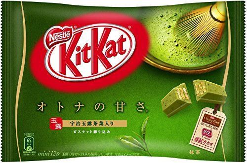 Kitkat Matcha Flavor mini chocolate 12 pcs 144g Japan Import [Standard ship
