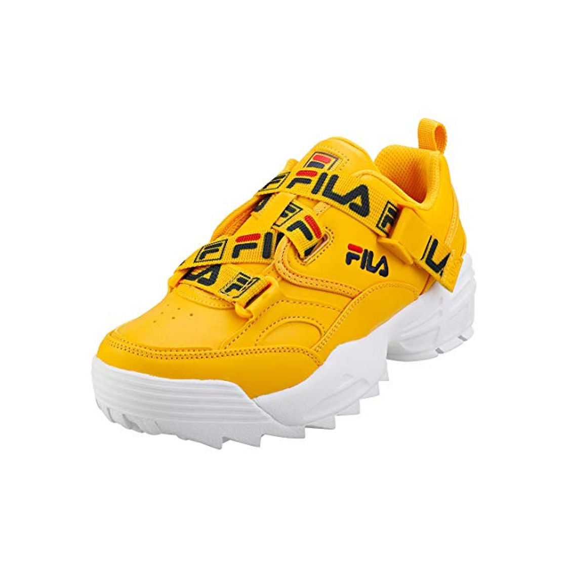 Fashion Fila Fast Charge Mujer Citrus Amarillo Zapatillas-UK 5