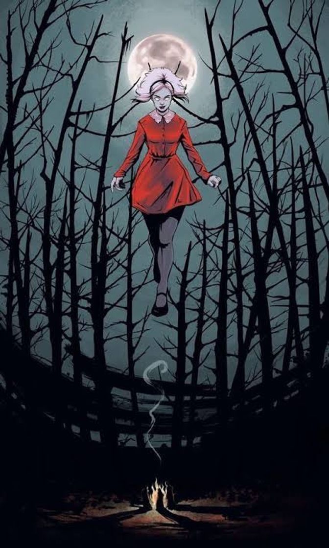 Social Wallpaper da série O Mundo Sombrio de Sabrina.