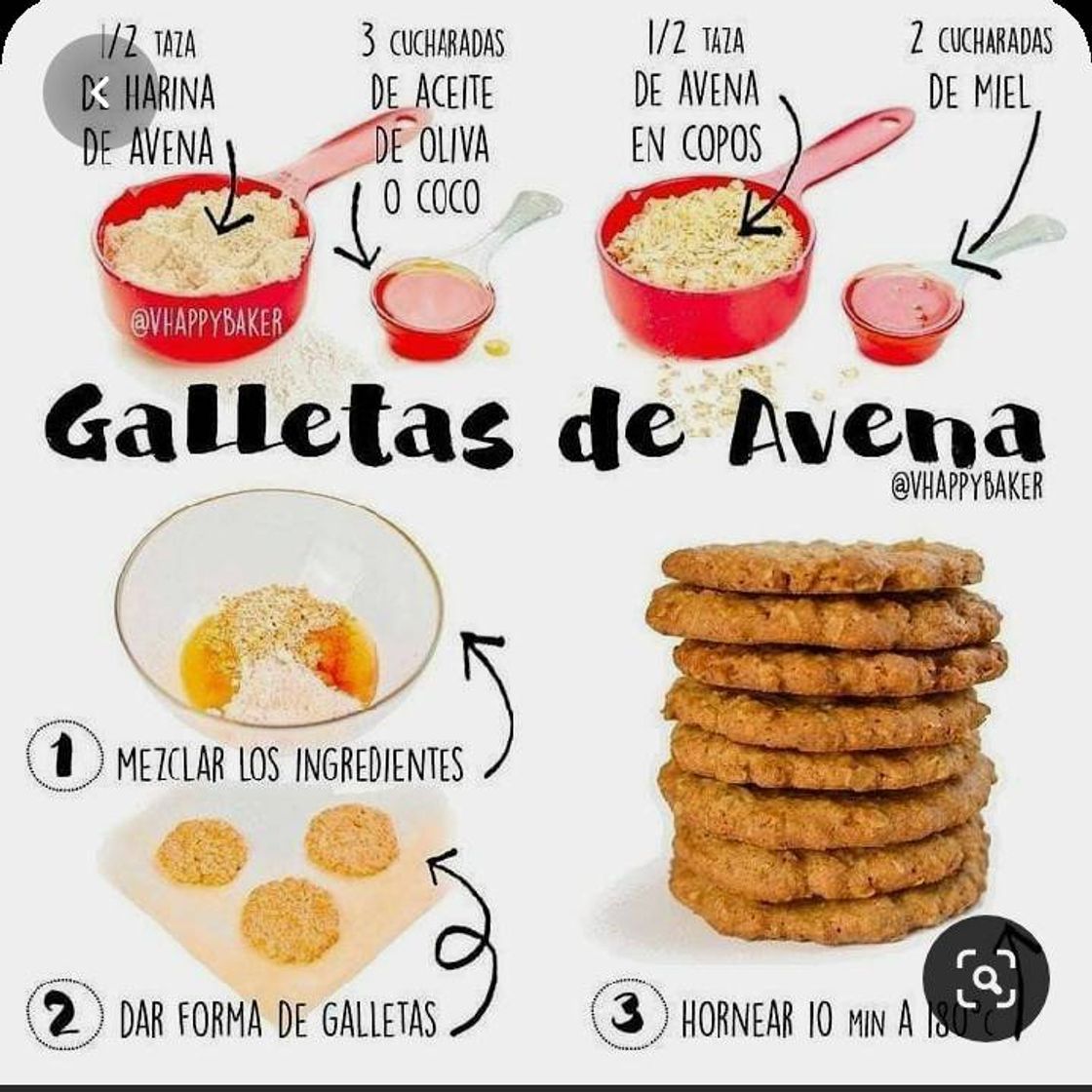 Social Galletas de avena y miel