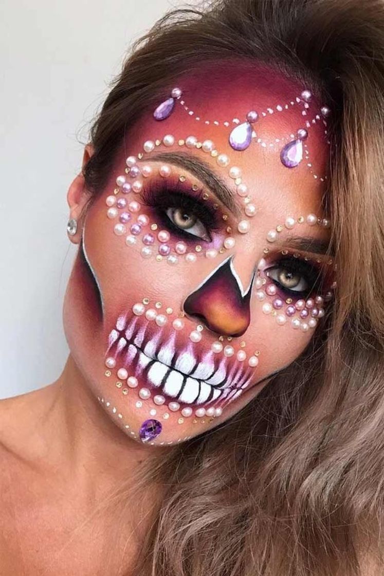 Moda Pinterest halloween makeup 